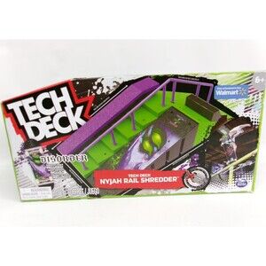 Tech Deck Disorder Nyjah Rail Shredder Playset w Exclusive Signature Board New